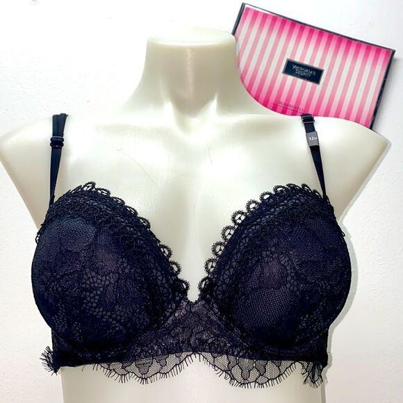 🔥VICTORIA SECRET BRA Very Sexy PUSH-UP SZ32D multi-way strapless New - Picture 1 of 8